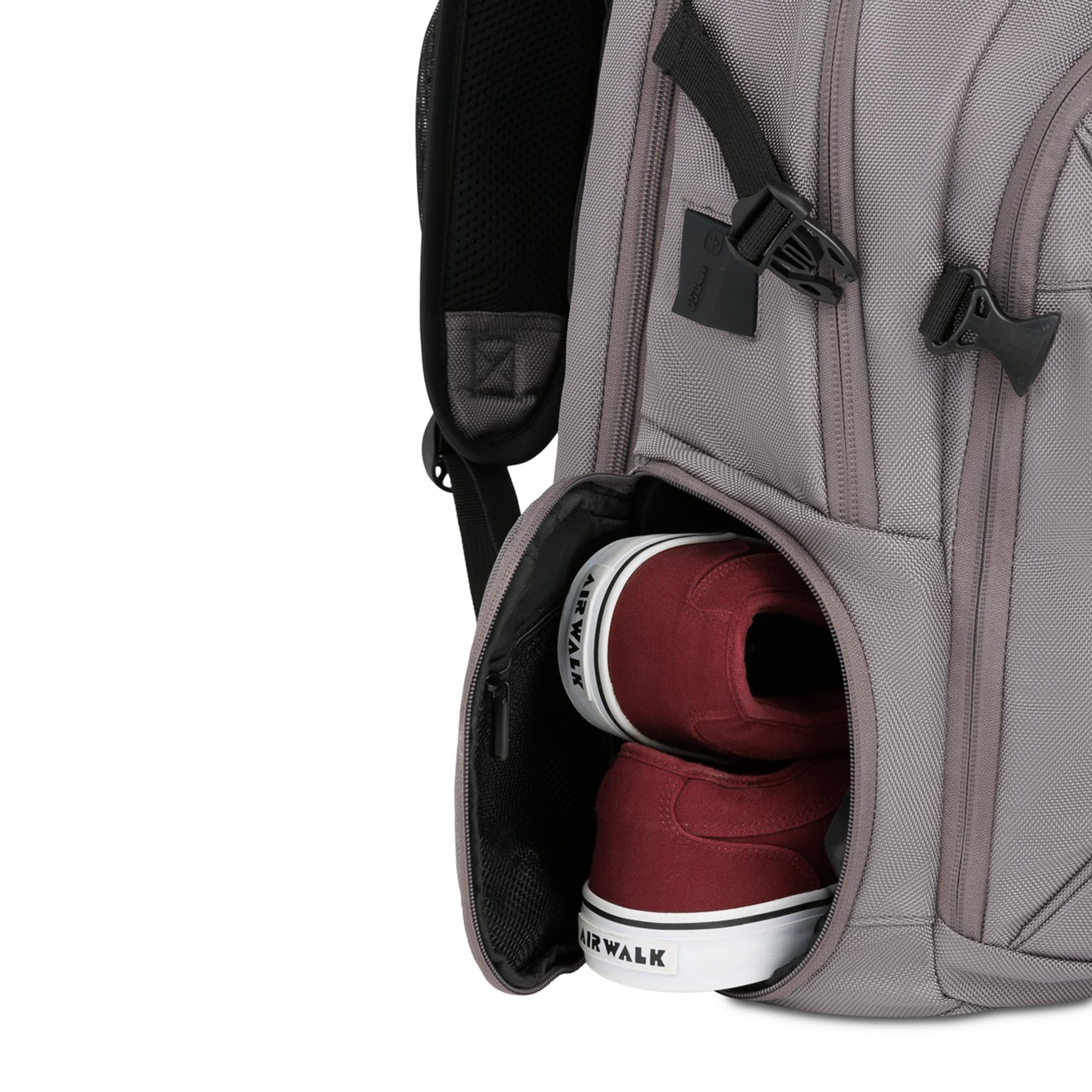 Foto 8 pulgar | Bolsa Para Portátil Swissgear Scansmart Grey Ballistic Notebook De 15 Pulgadas - Venta Internacional.
