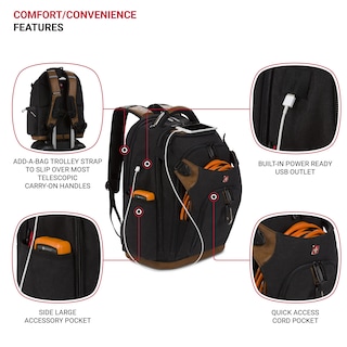 Foto 5 | Bolsa De Herramientas Swissgear Work Pack Pro Para Portátil De 17 Pulgadas - Venta Internacional.