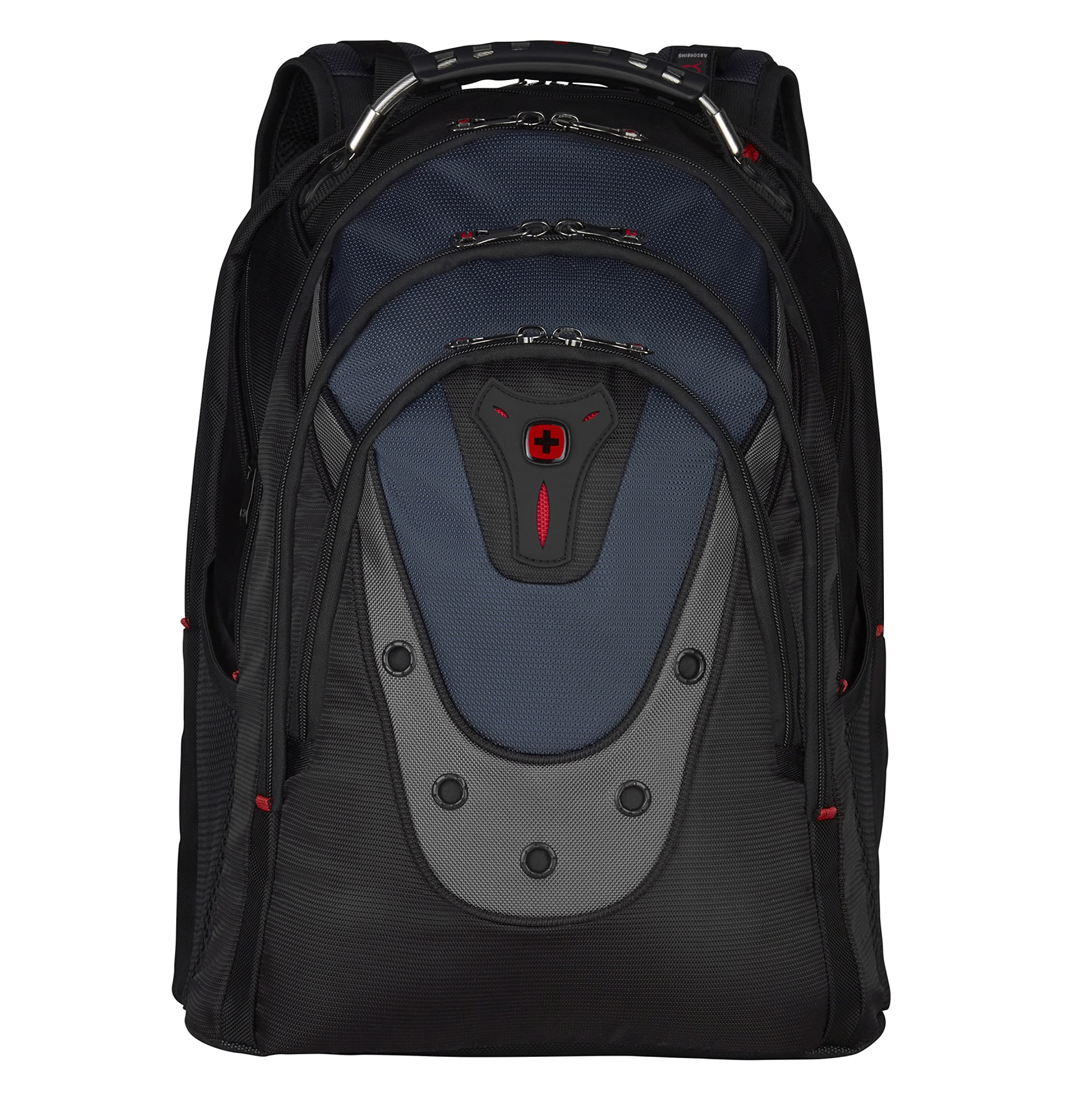 Foto 4 | Mochila Para Portátil Swissgear Wenger Ibex 17'' Negro/gris/azul - Venta Internacional.