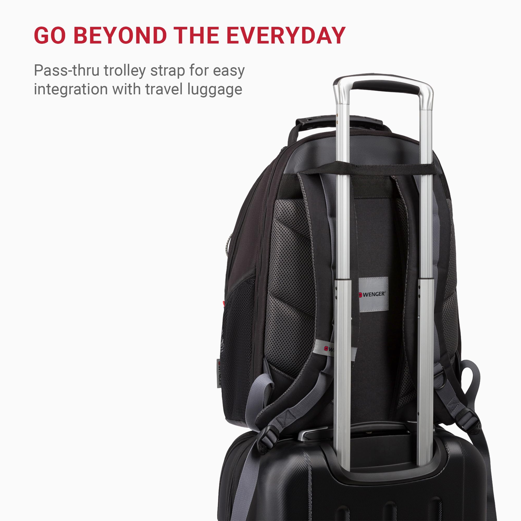 Foto 6 pulgar | Mochila Para Portátil Swissgear Wenger Legacy 16'' Negro/gris - Venta Internacional.