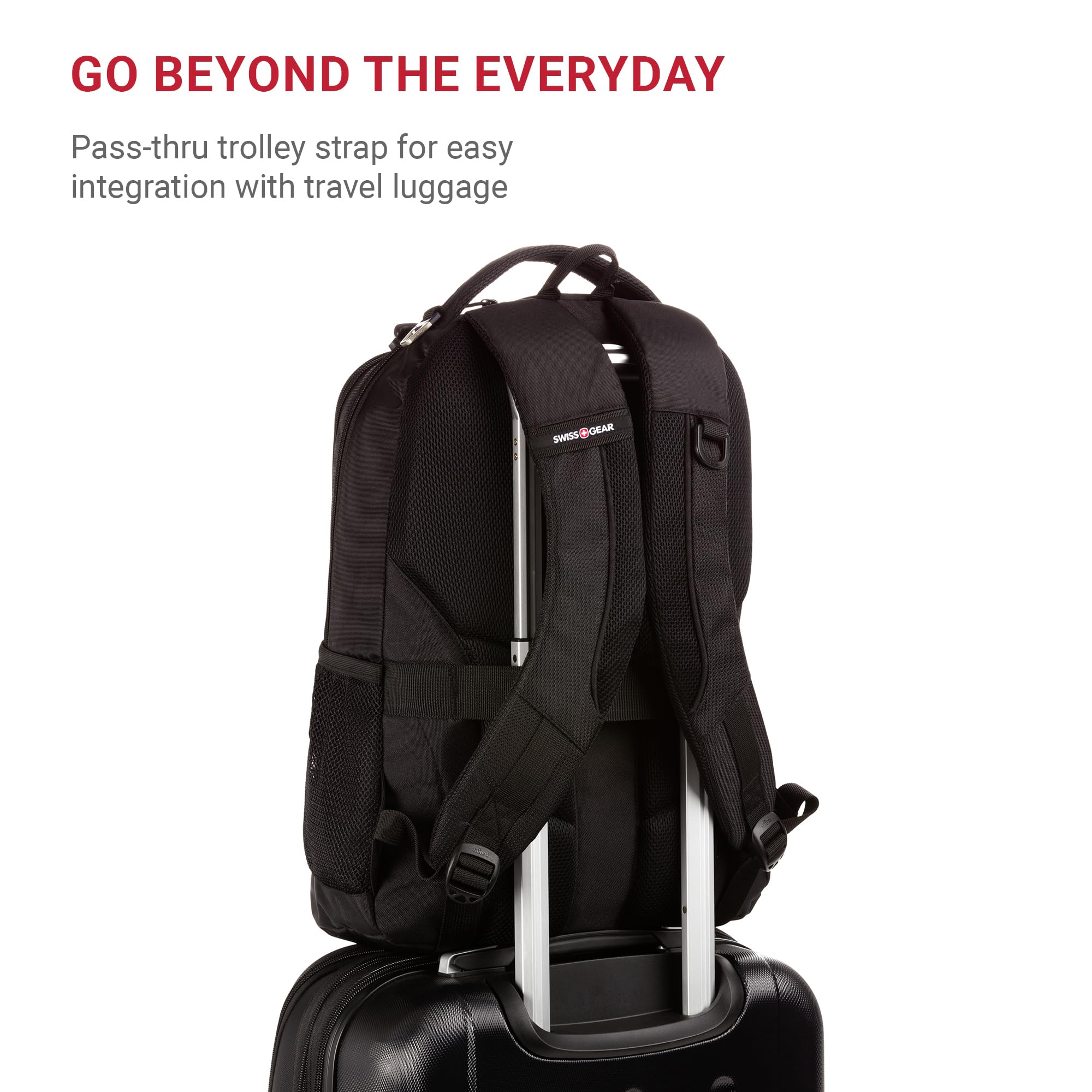 Foto 5 pulgar | Mochila Para Portátil Swissgear Cecil 5505 Negra De 18 Pulgadas - Venta Internacional.