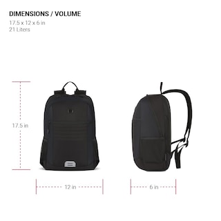 Foto 4 | Mochila Swissgear Intro Para Portátil De 15 Pulgadas Negra - Venta Internacional.