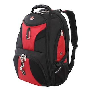 Foto 1 | Mochila Para Portátil Swissgear 1900 Scansmart Tsa 17 Pulgadas Negro/roja - Venta Internacional.