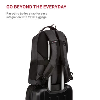 Foto 4 | Mochila Para Portátil Swissgear Cecil 5505 De 18 Pulgadas Color Carbón - Venta Internacional.