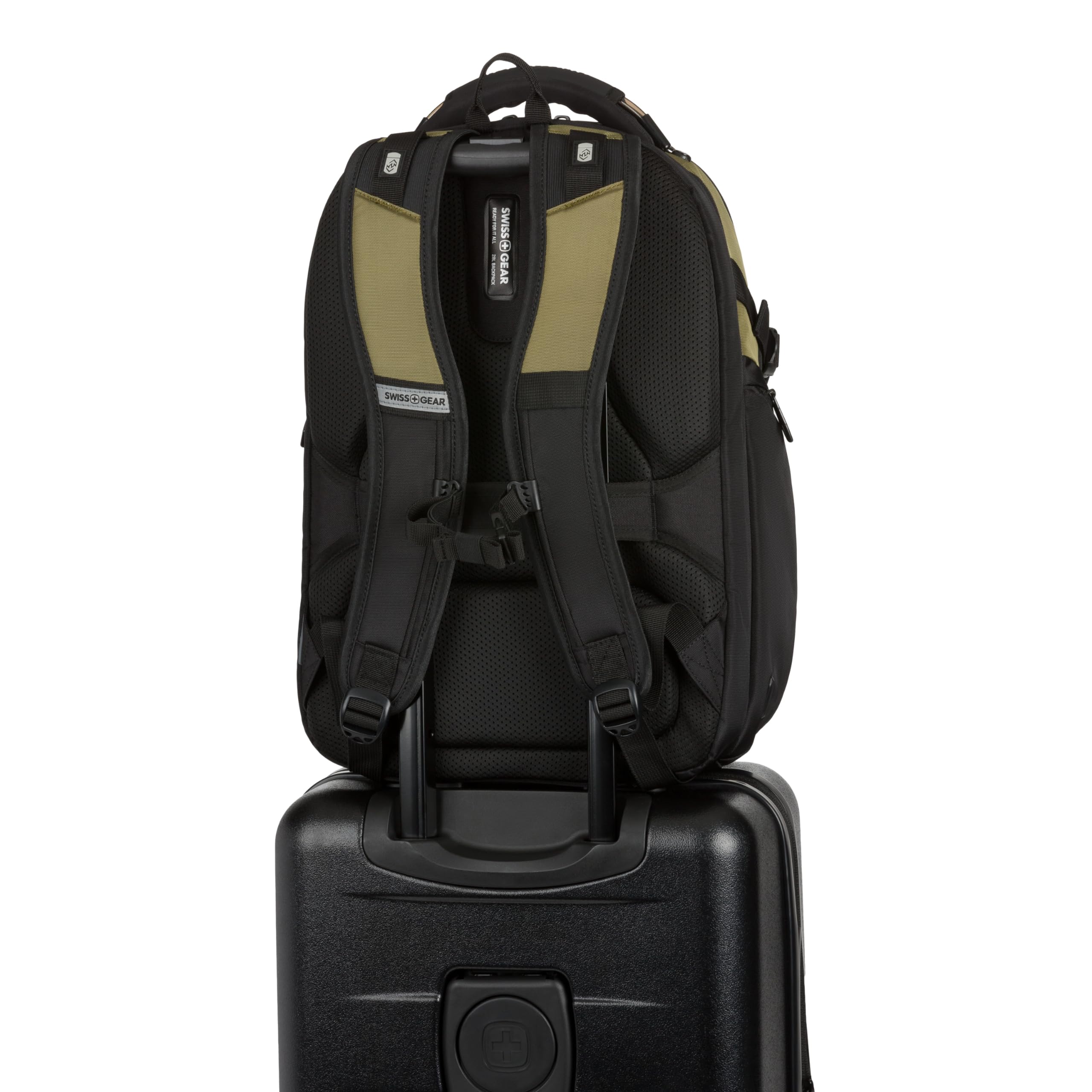 Foto 8 pulgar | Mochila Swissgear Endure Olive Para Portátil De 17 Pulgadas - Venta Internacional.