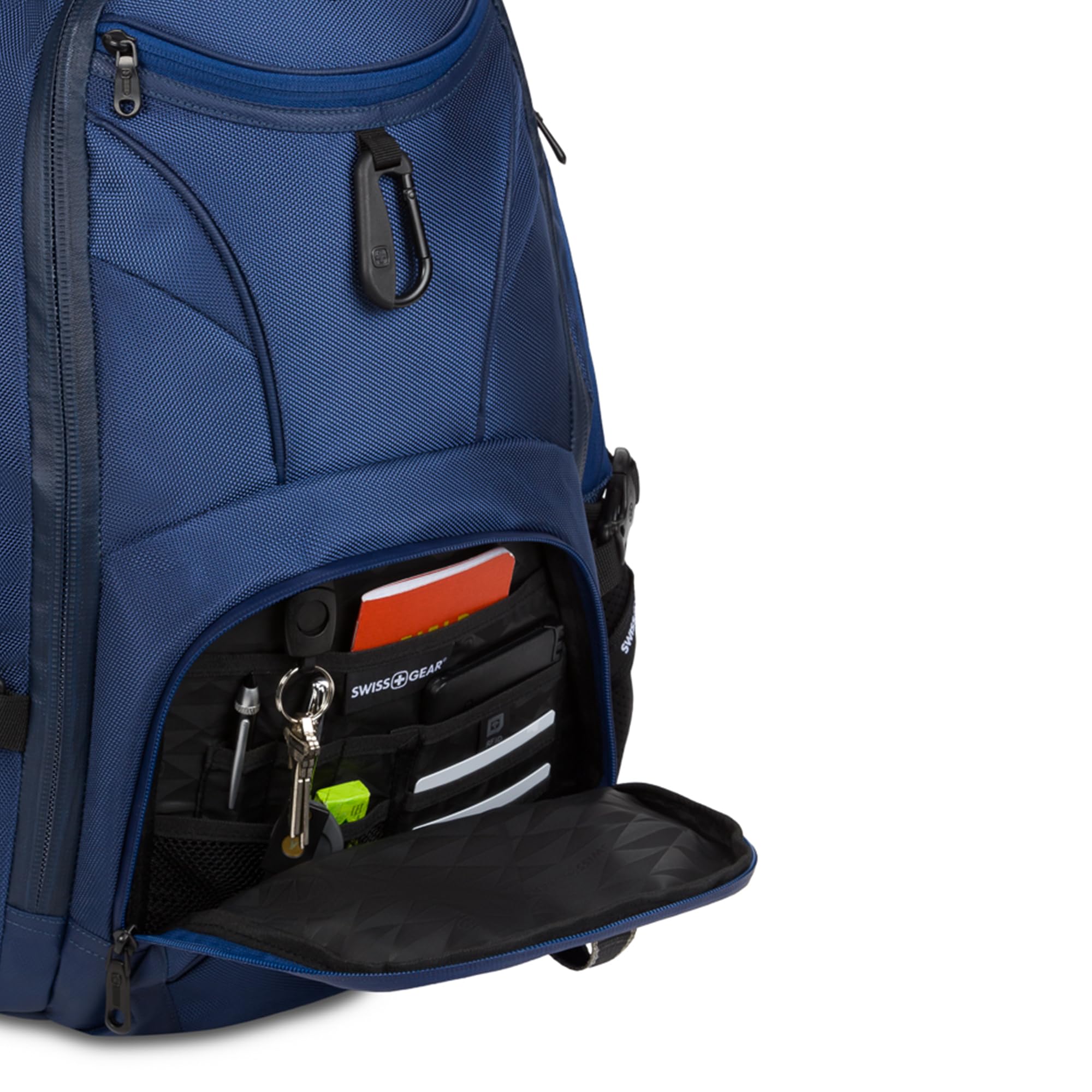 Foto 6 | Mochila Para Portátil Swissgear 1900 Scansmart Tsa 17 Pulgadas Azul Marino - Venta Internacional.