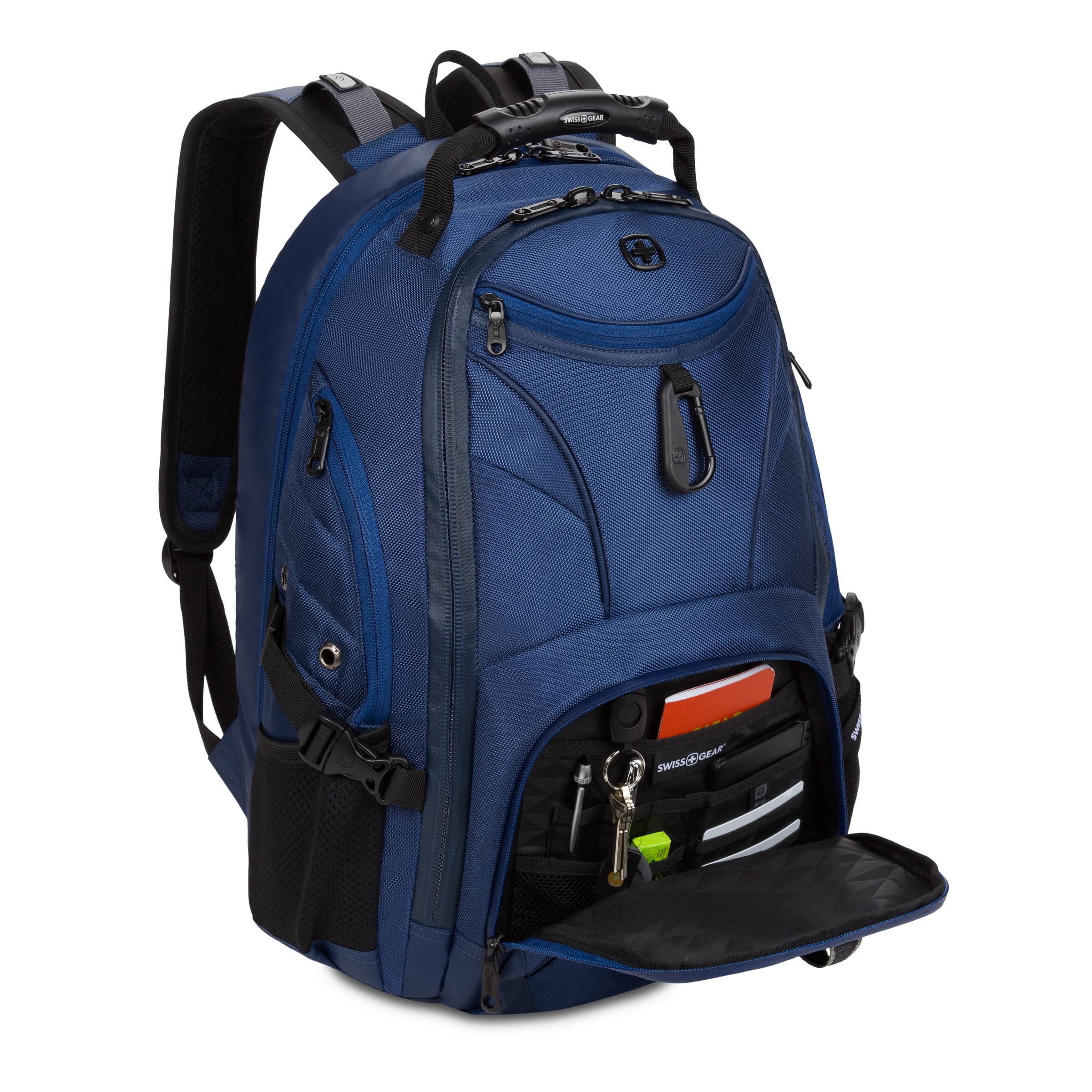 Foto 7 | Mochila Para Portátil Swissgear 1900 Scansmart Tsa 17 Pulgadas Azul Marino - Venta Internacional.