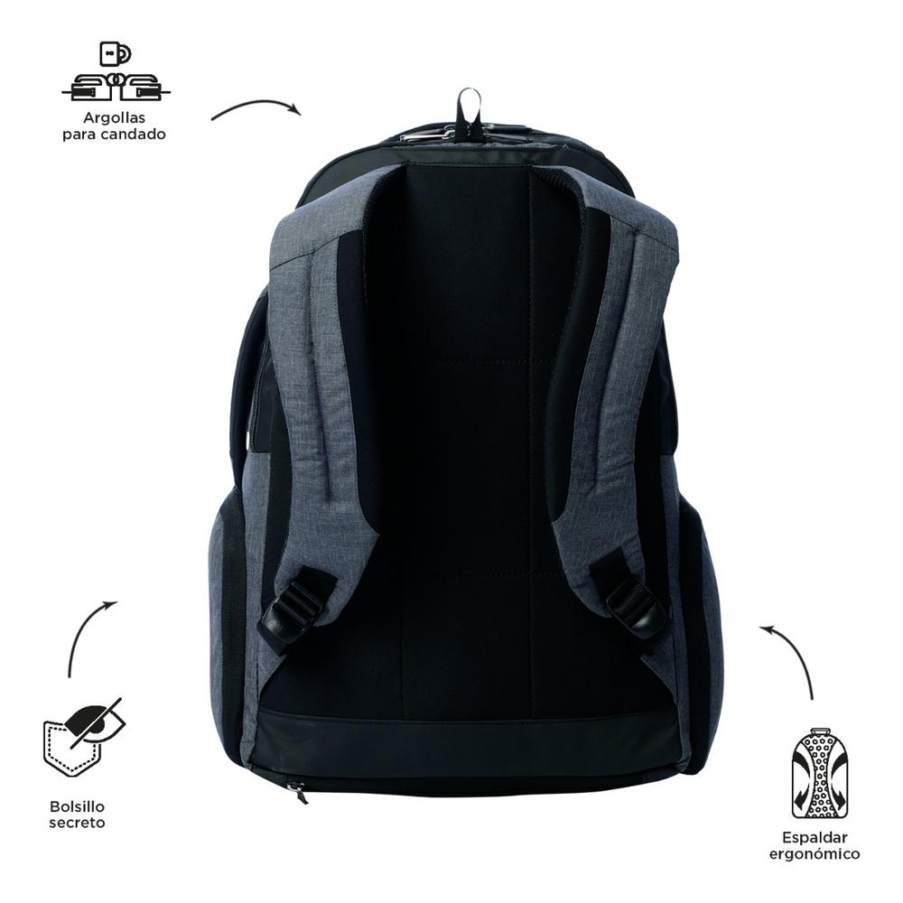 Foto 4 pulgar | Totto Mochila Ergonómica Grande - Reforzada Porta Laptop 15.4 Repelente A Líquidos| Escuela - Oficin