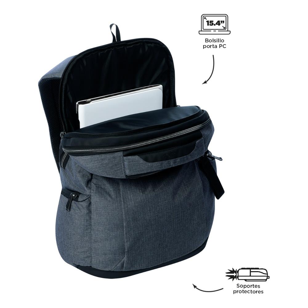 Foto 5 pulgar | Totto Mochila Ergonómica Grande - Reforzada Porta Laptop 15.4 Repelente A Líquidos| Escuela - Oficin
