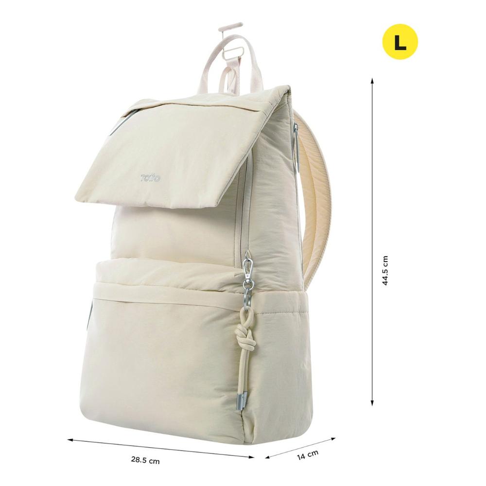 Foto 3 pulgar | Totto Mochila Grande Porta Laptop 17 Con Bolsillo Secreto | Escuela - Oficina - Viaje | 17.76 L Amba