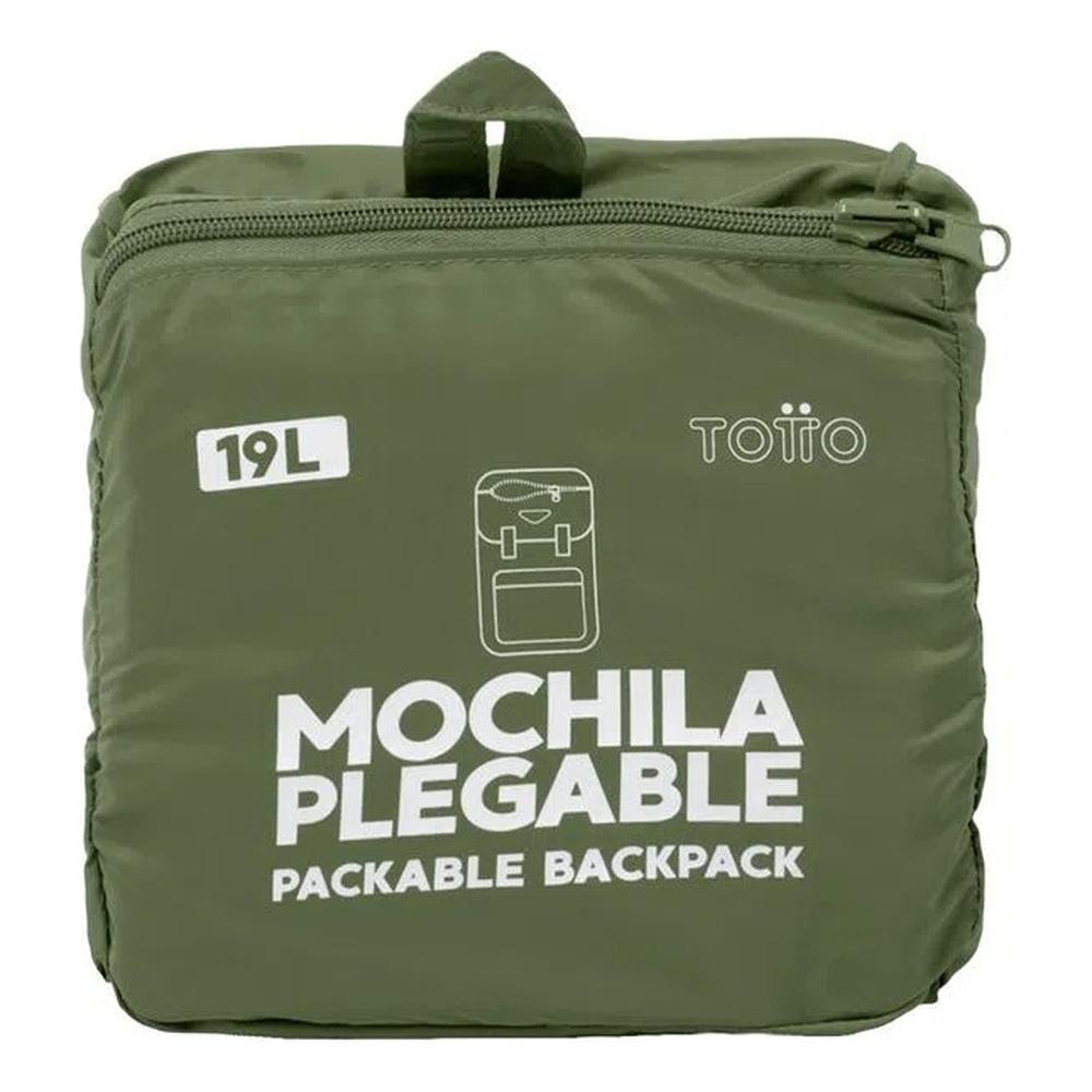 Foto 9 pulgar | Totto Mochila Plegable Porta Laptop De 13 19 Lt Viaje Colla