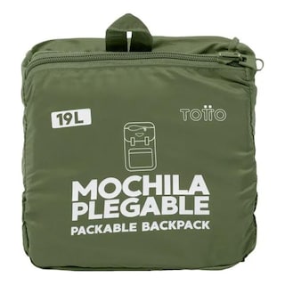 Foto 8 | Totto Mochila Plegable Porta Laptop De 13 19 Lt Viaje Colla