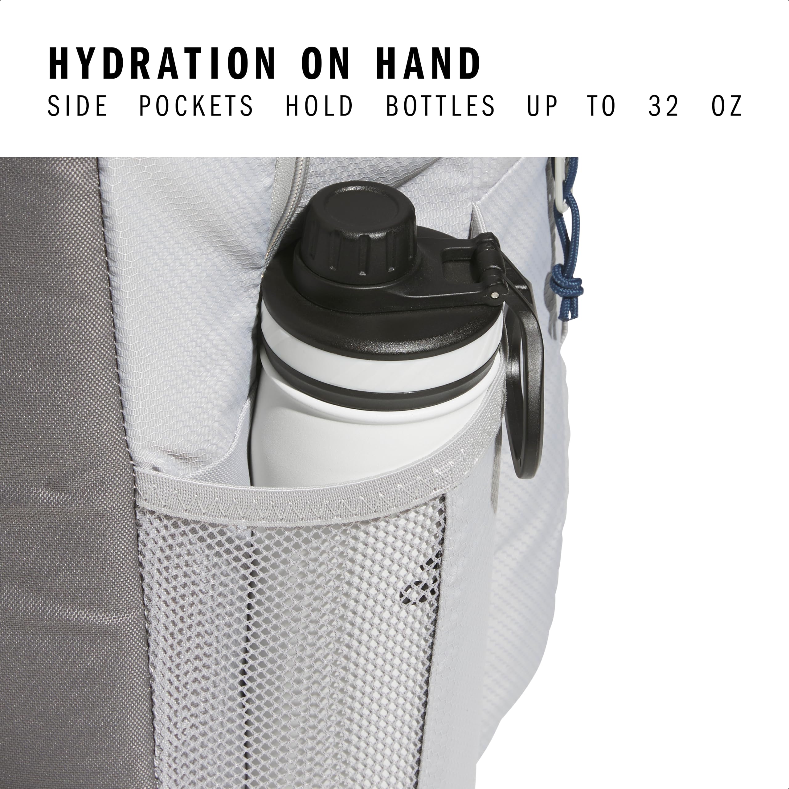 Foto 5 pulgar | Mochila Adidas Excel Para Hombre Y Mujer  7 Litros  Gris Y Azul Mineral - Venta Internacional.