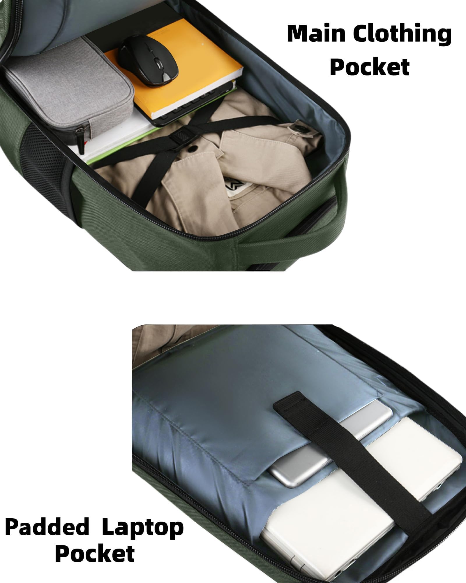 Foto 5 | Mochila Rodante Matein Para Portátil De Viaje De 17 Pulgadas Resistente Al Agua - Venta Internacional.