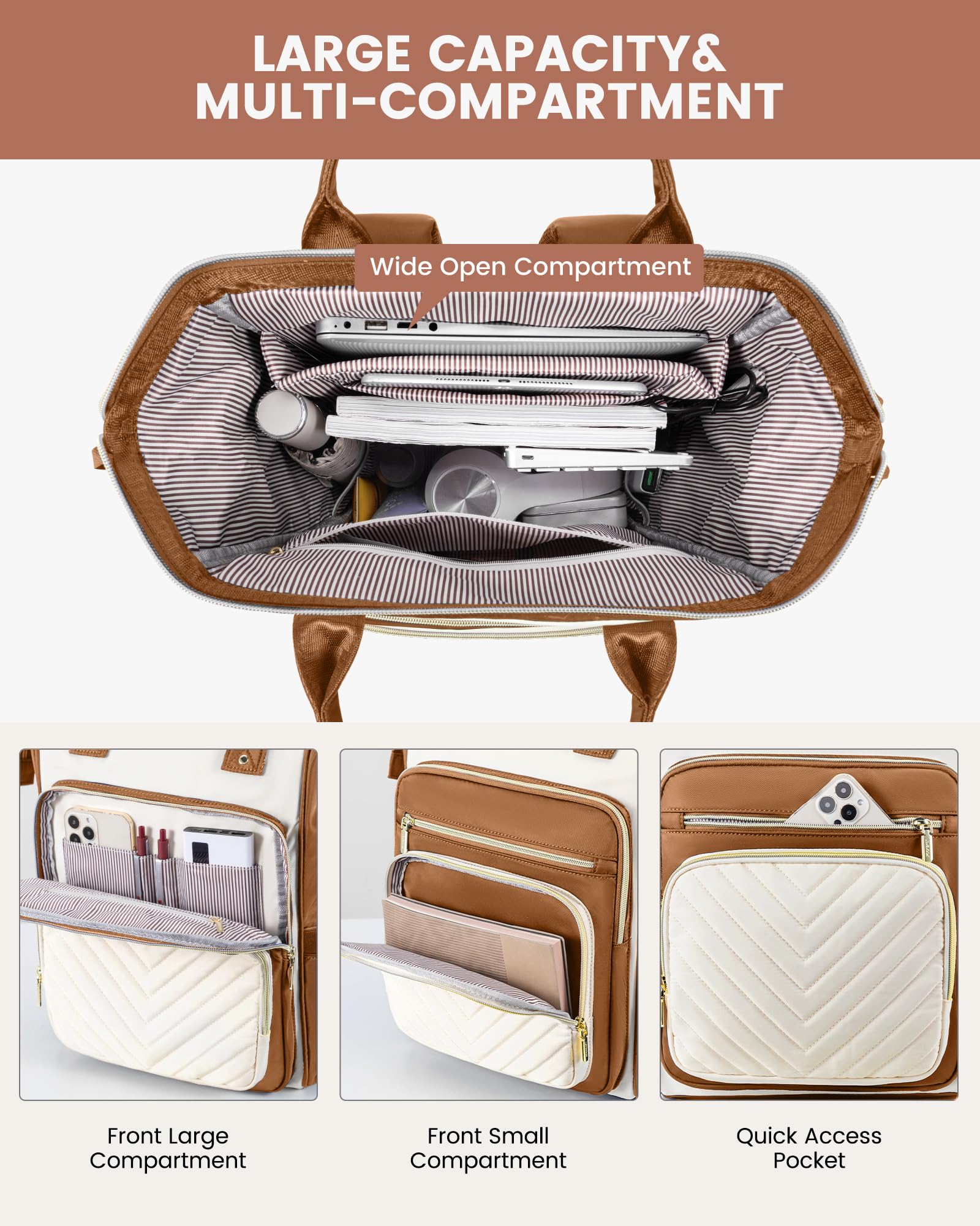 Foto 4 pulgar | Mochila Para Portátil Lovevook De 15.6 Pulgadas Para Mujer Con Puerto Usb A Prueba De Agua - Venta Internacional.