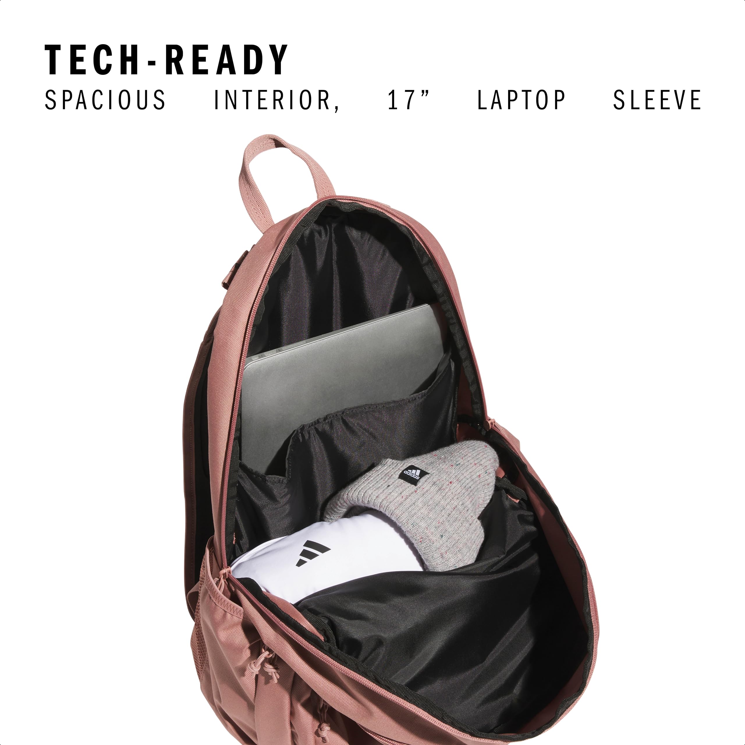 Foto 2 | Mochila Adidas Prime Para Trabajo Y Viajes Con Compartimento Para Portátil - Venta Internacional.
