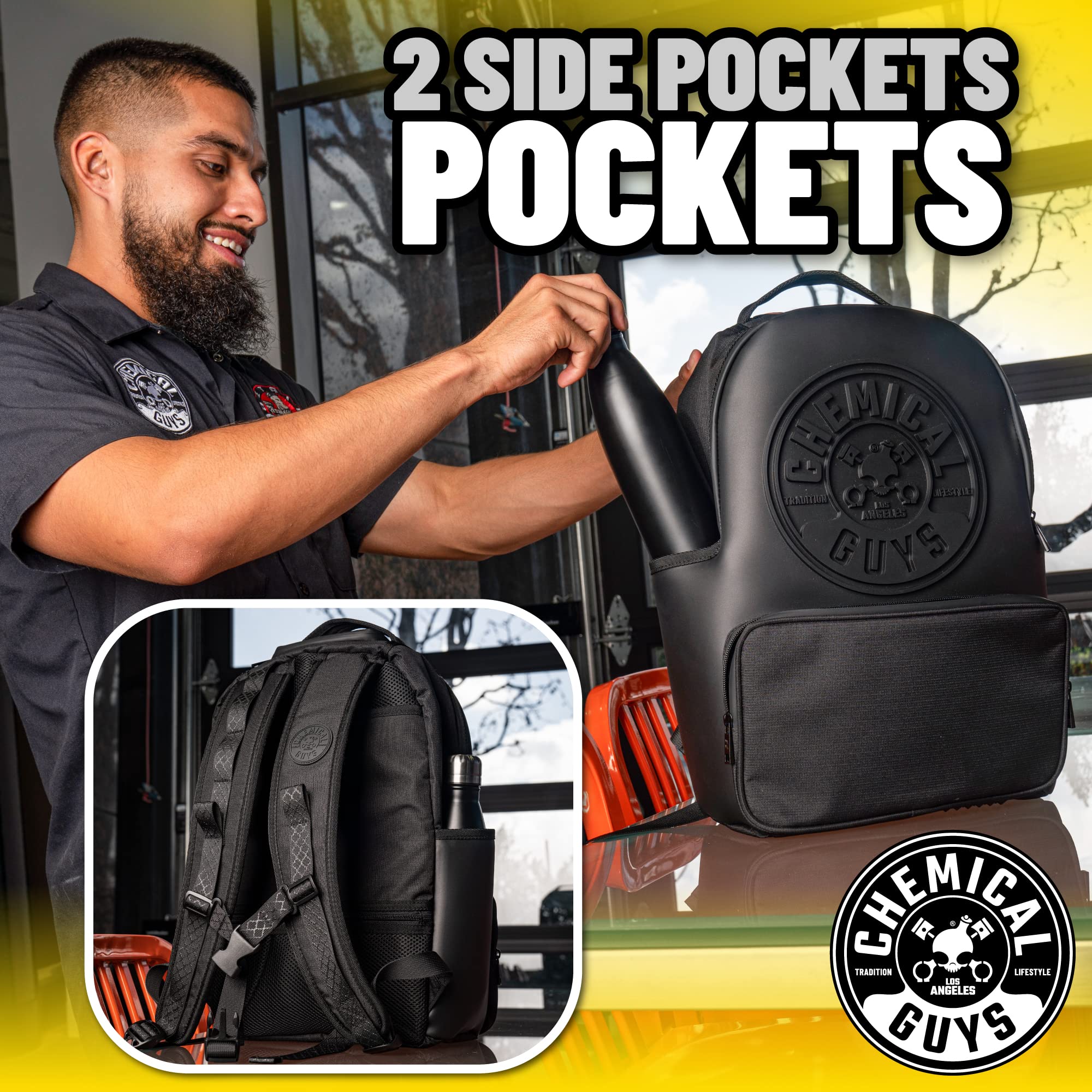 Foto 7 | Mochila Chemical Guys Legacy Stealth Multiusos Con Portátil - Venta Internacional.