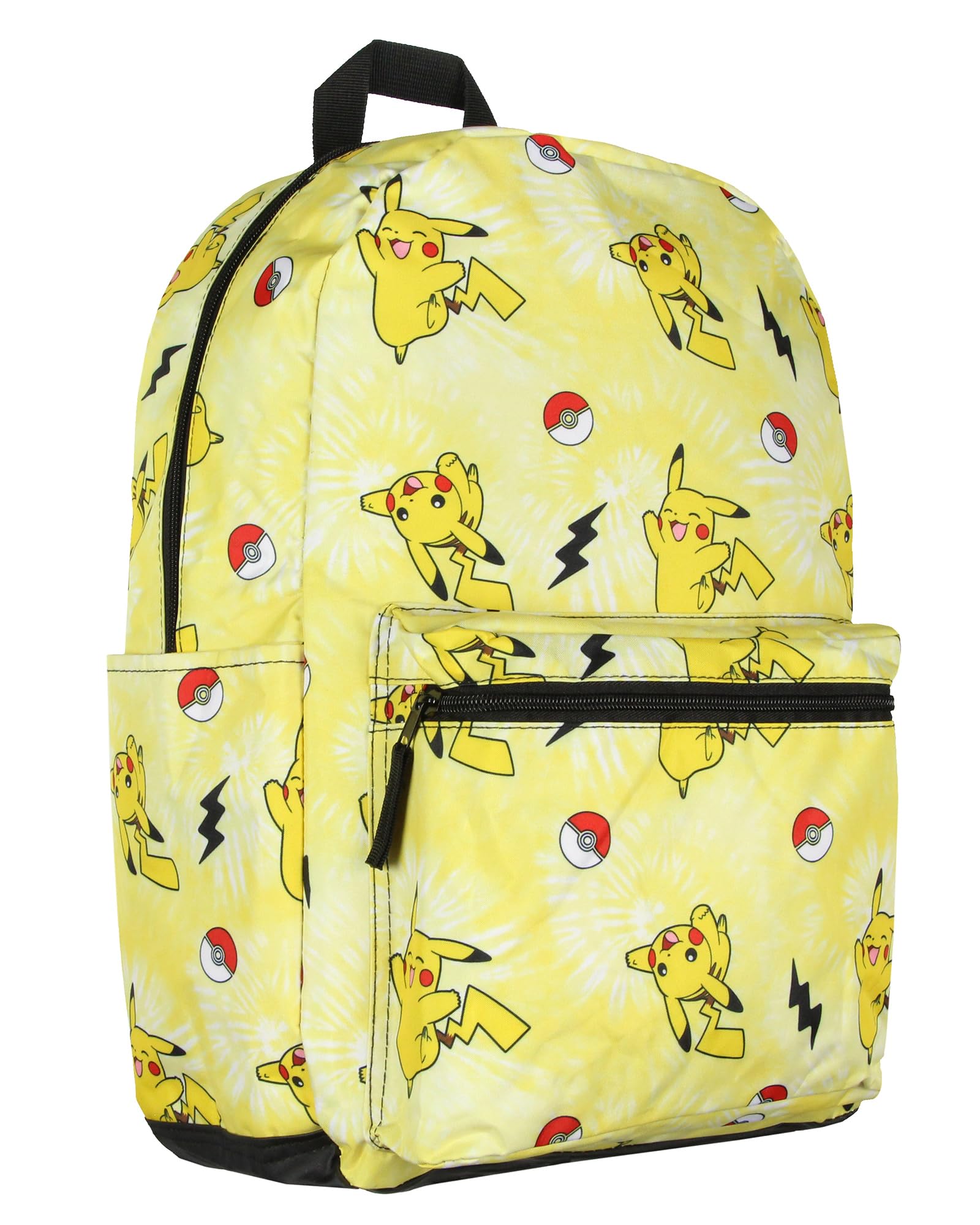 Foto 2 pulgar | Mochila Bioworld Pokemon Pikachu Pokeball Tie Dye Para Portátil De 17 Pulgadas - Venta Internacional.