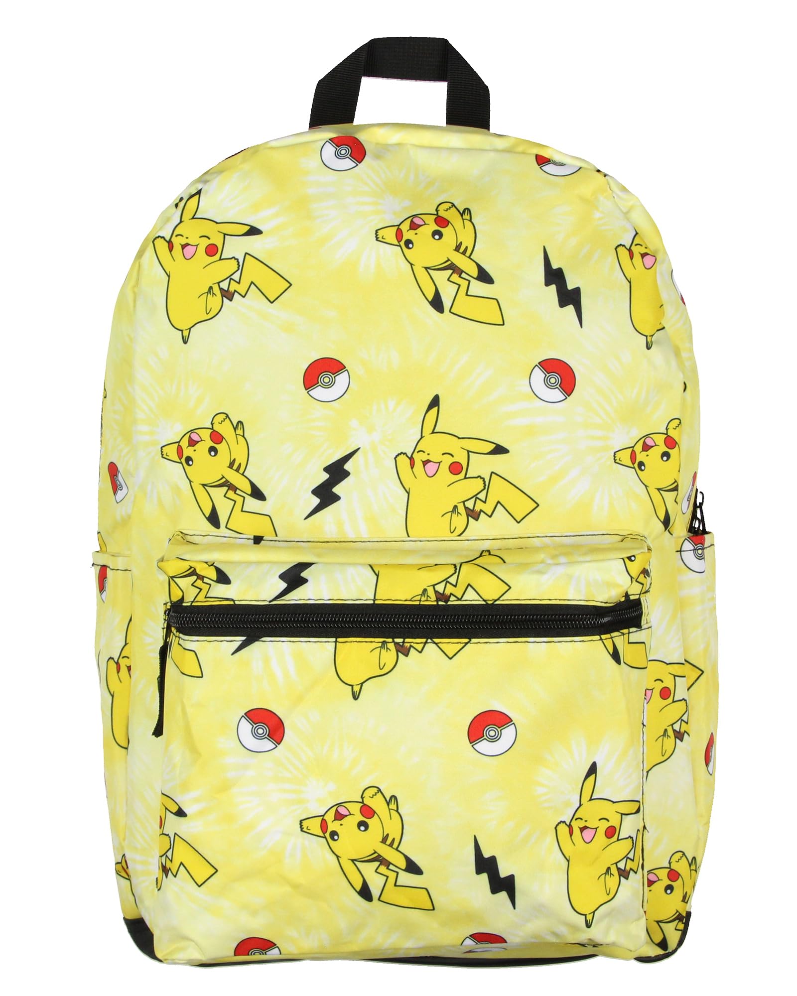 Foto 2 | Mochila Bioworld Pokemon Pikachu Pokeball Tie Dye Para Portátil De 17 Pulgadas - Venta Internacional.