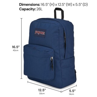 Foto 3 | Mochila Jansport Superbreak Plus Con Funda Para Portátil De 15 Pulgadas - Venta Internacional.