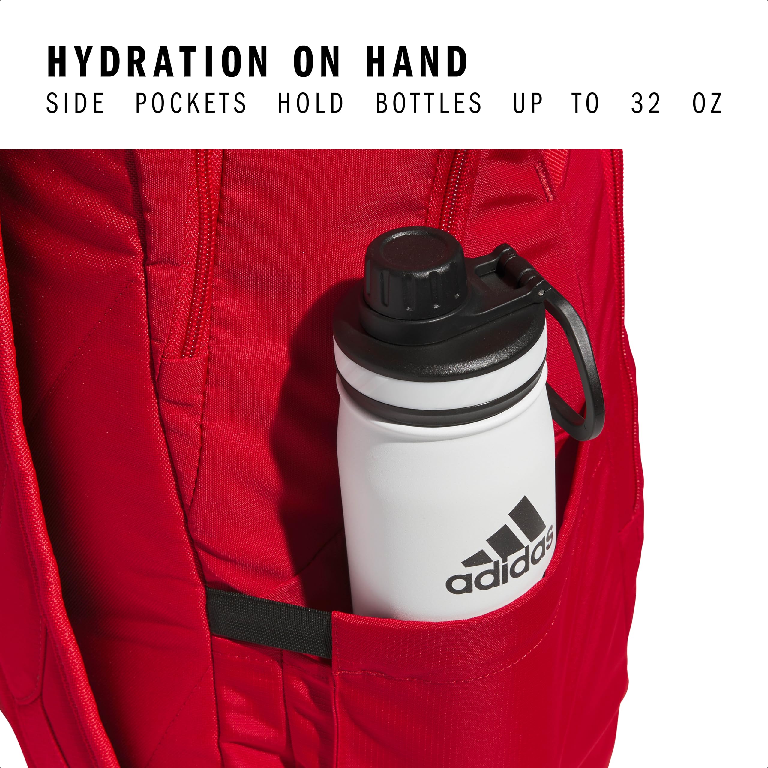 Foto 5 pulgar | Mochila Adidas Defender 5 Team Sports 33l Power Roja/blanca - Venta Internacional.