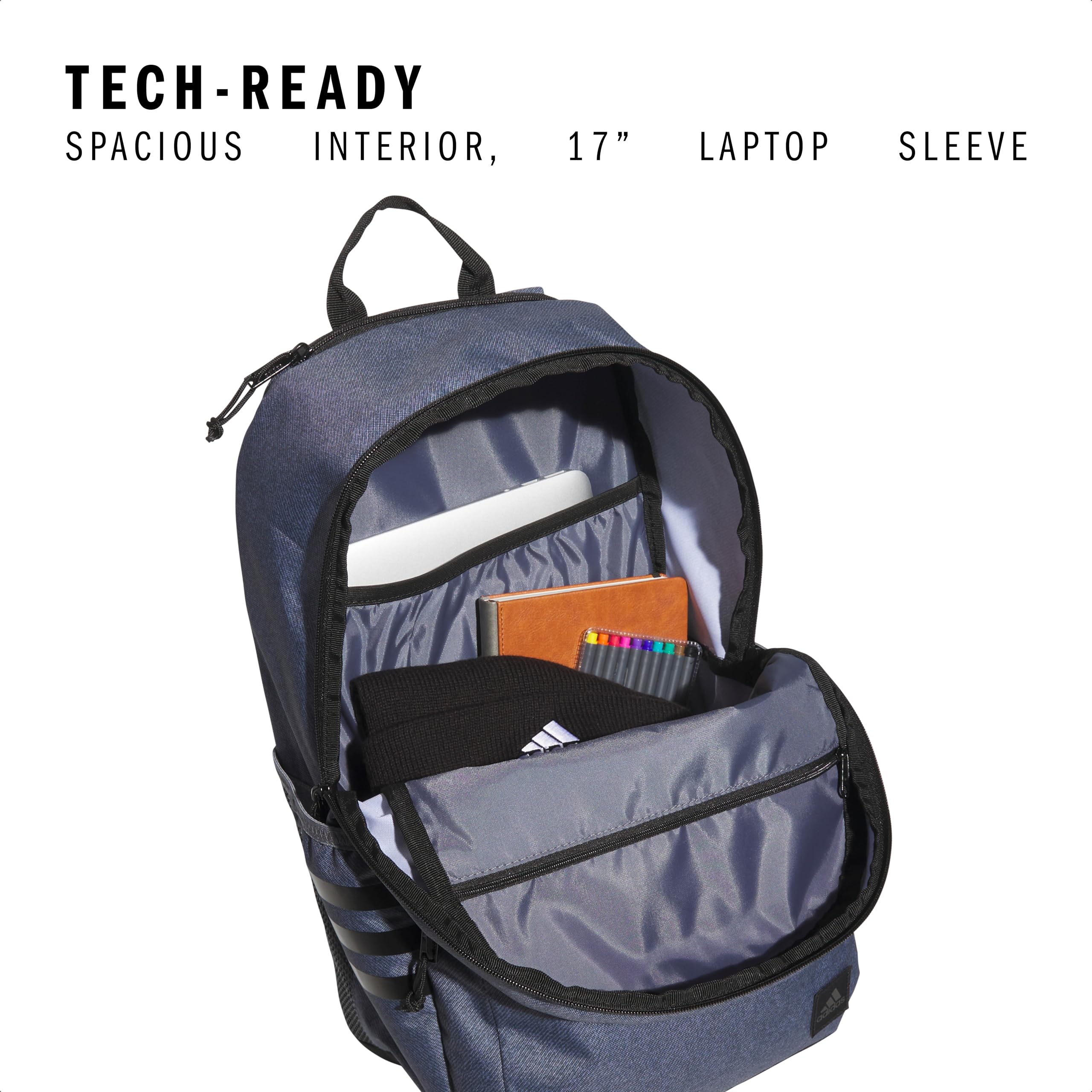 Foto 3 pulgar | Mochila Adidas 3-stripe Classic Para Hombre Y Mujer - Venta Internacional.