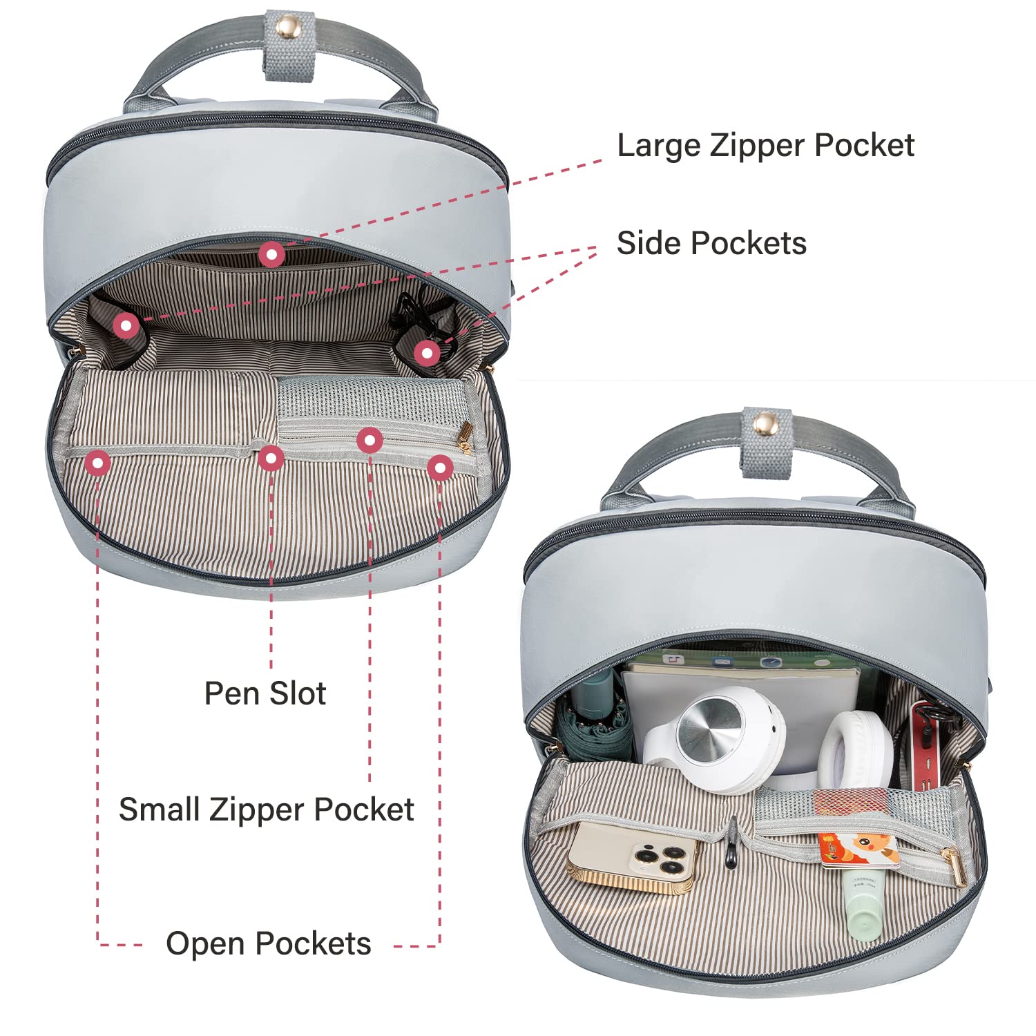 Foto 5 pulgar | Mochila Para Portátil Lovevook De 17.3 Pulgadas Con Puerto Usb Impermeable - Venta Internacional.