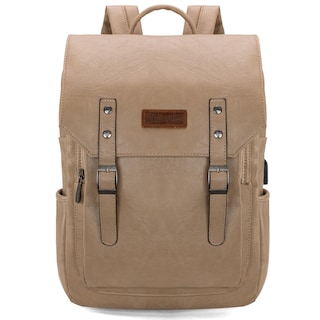 Foto 3 | Mochila Montana West × Wrangler De Piel Vegana Para Portátil De 17 3'' - Venta Internacional.