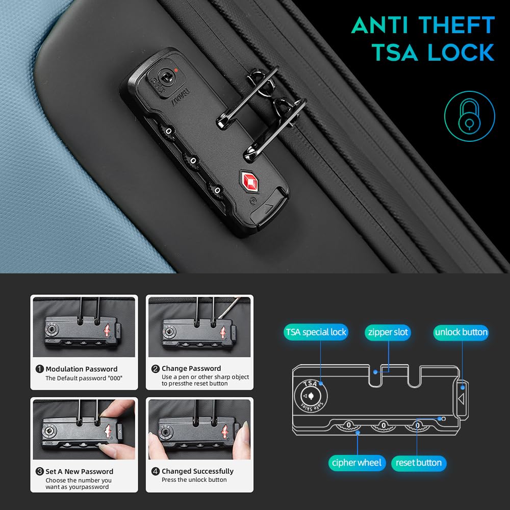 Foto 4 pulgar | Mochila Bange Antirrobo Business Con Portátil Usb De 15 6 Pulgadas - Venta Internacional.