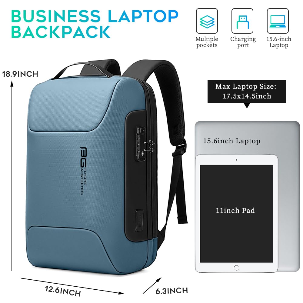 Foto 5 pulgar | Mochila Bange Antirrobo Business Con Portátil Usb De 15 6 Pulgadas - Venta Internacional.