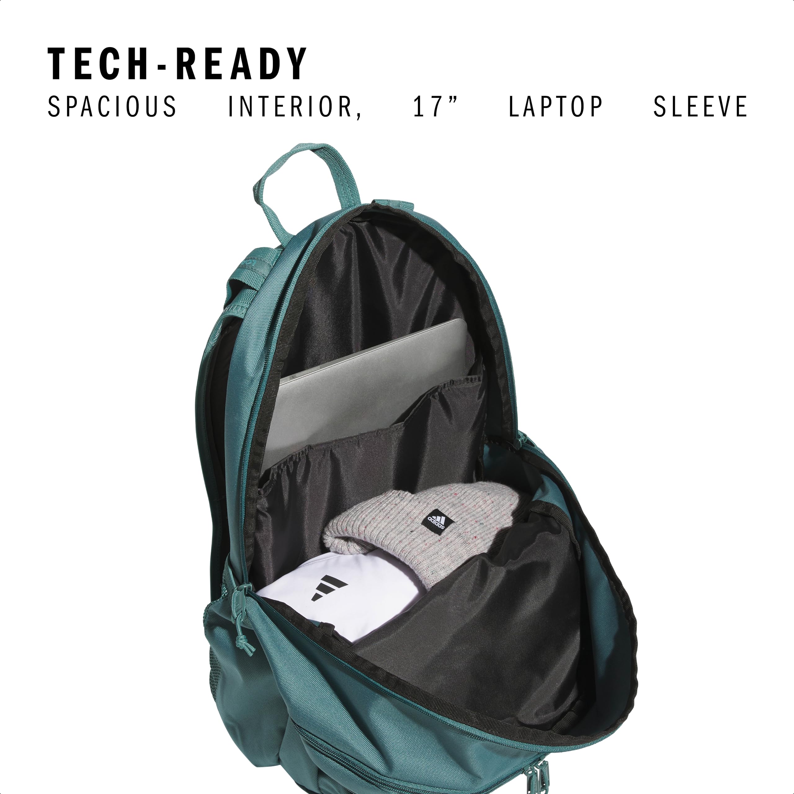 Foto 3 pulgar | Mochila Adidas Prime Para Trabajo Y Viajes Con Compartimento Para Portátil - Venta Internacional.