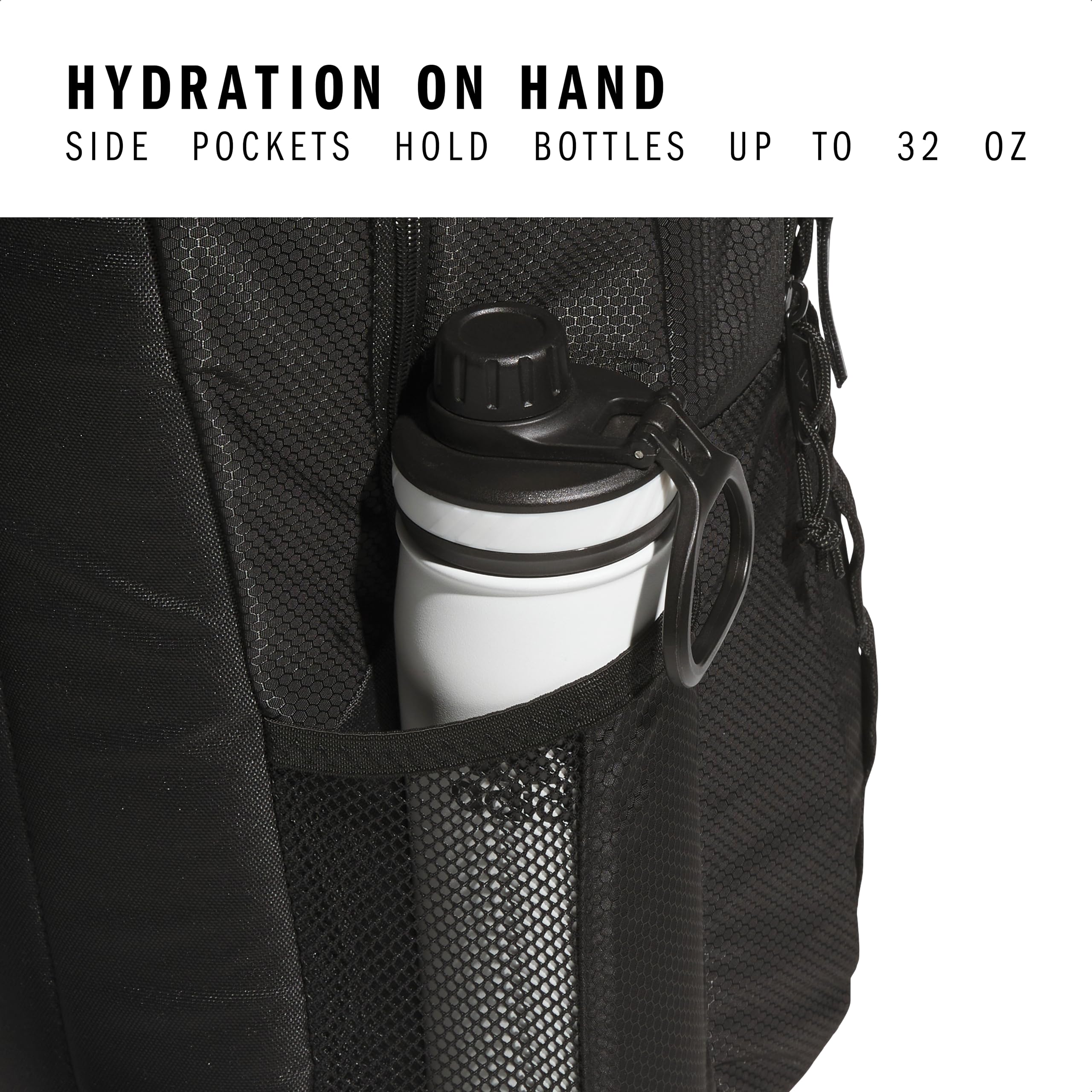 Foto 5 pulgar | Mochila Adidas Excel Para Hombre Y Mujer 7l Negra - Venta Internacional.