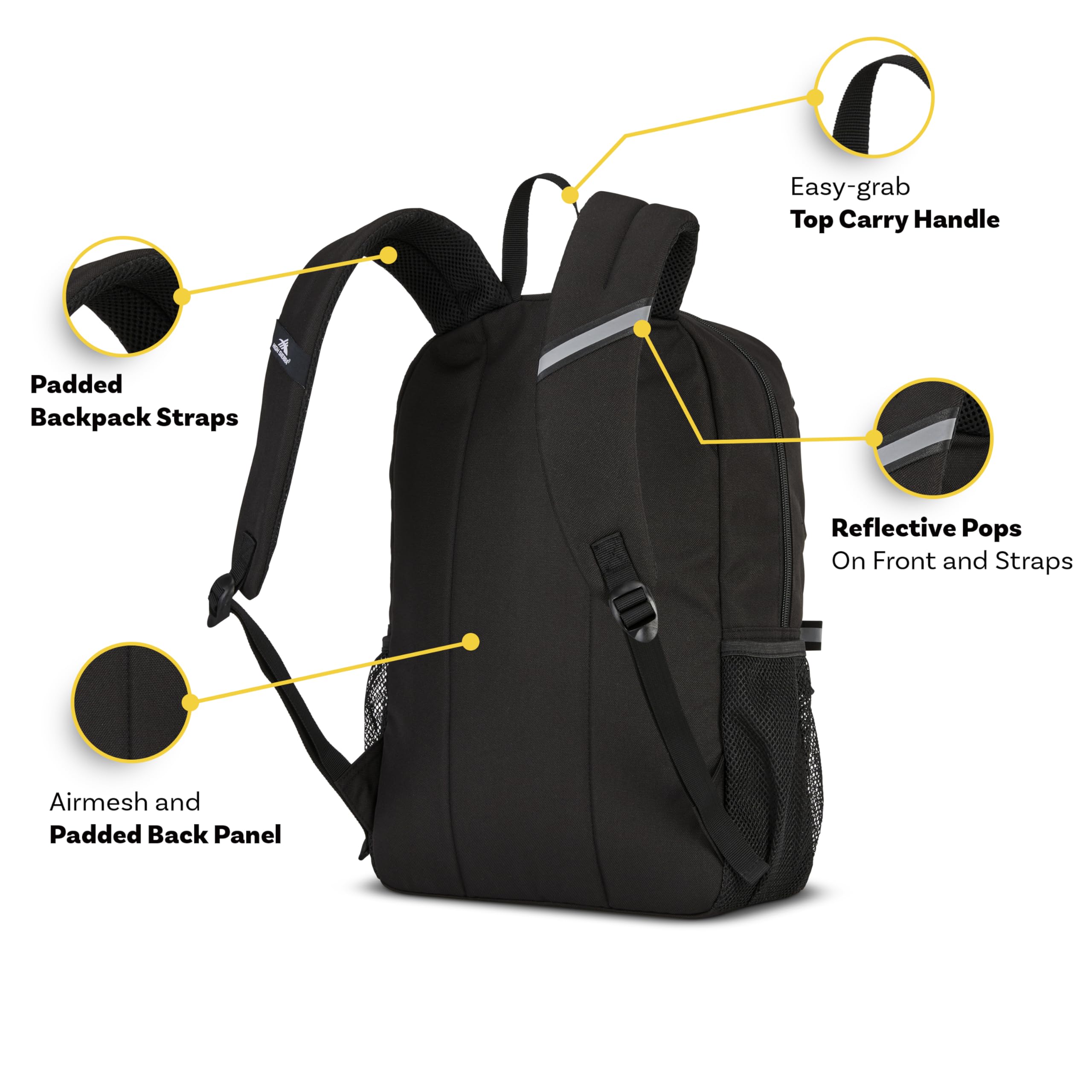 Foto 8 pulgar | Mochila High Sierra Swoop De 30 Litros Para Portátil De 17 Pulgadas Con Funda Para Tableta - Venta Internacional.
