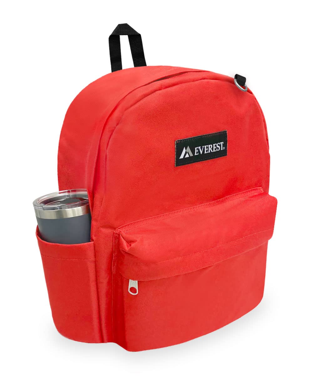 Foto 4 | Mochila Everest Classic Burgundy Para Portátiles De Hasta 16 - Venta Internacional.