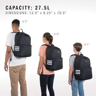 Foto 6 | Mochila Adidas 3-stripe Classic Para Hombre Y Mujer - Venta Internacional.