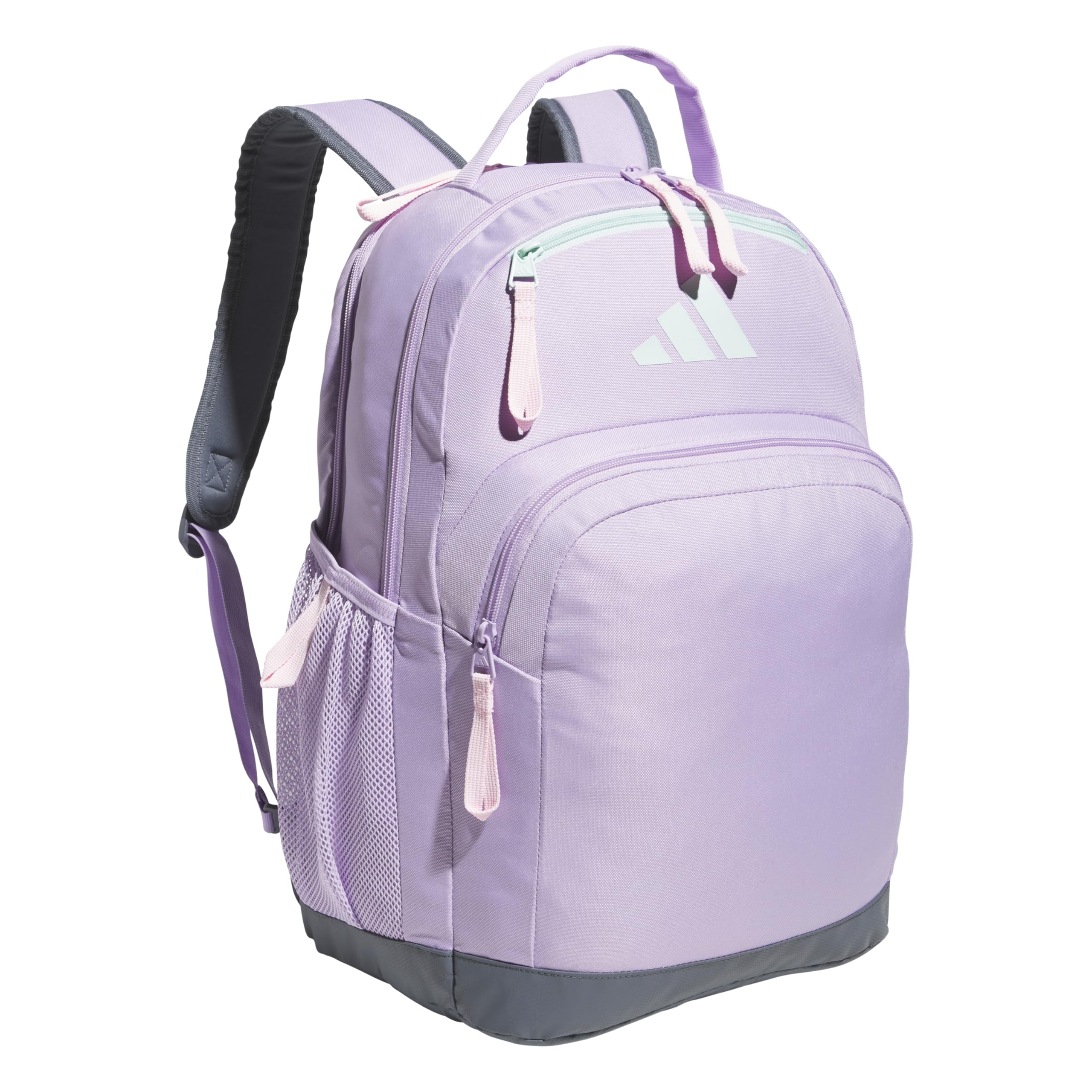 Mochila Adidas Adaptive Large Powder Púrpura  Semi Flash  Azul Aqua Y Rosa Transparente - Venta Internacional.