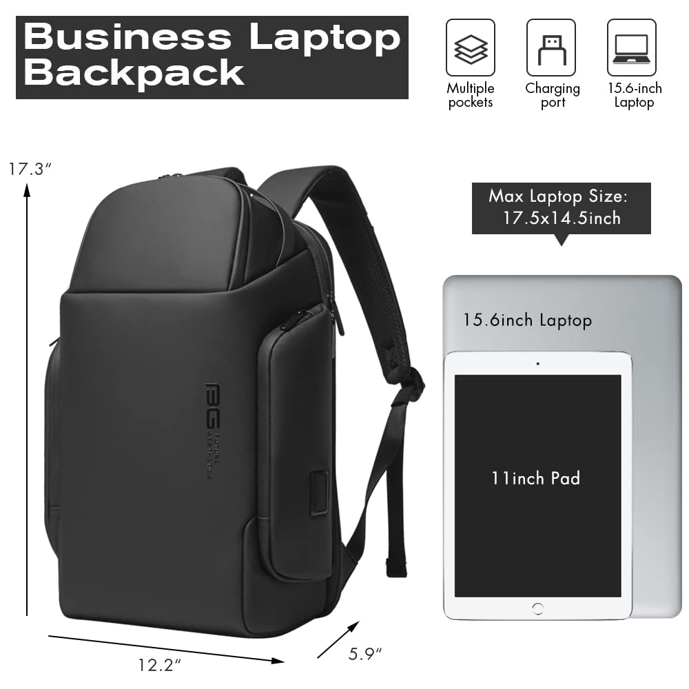 Foto 3 | Mochila Bange Smart Business Laptop 15.6 Pulgadas A Prueba De Agua - Venta Internacional.