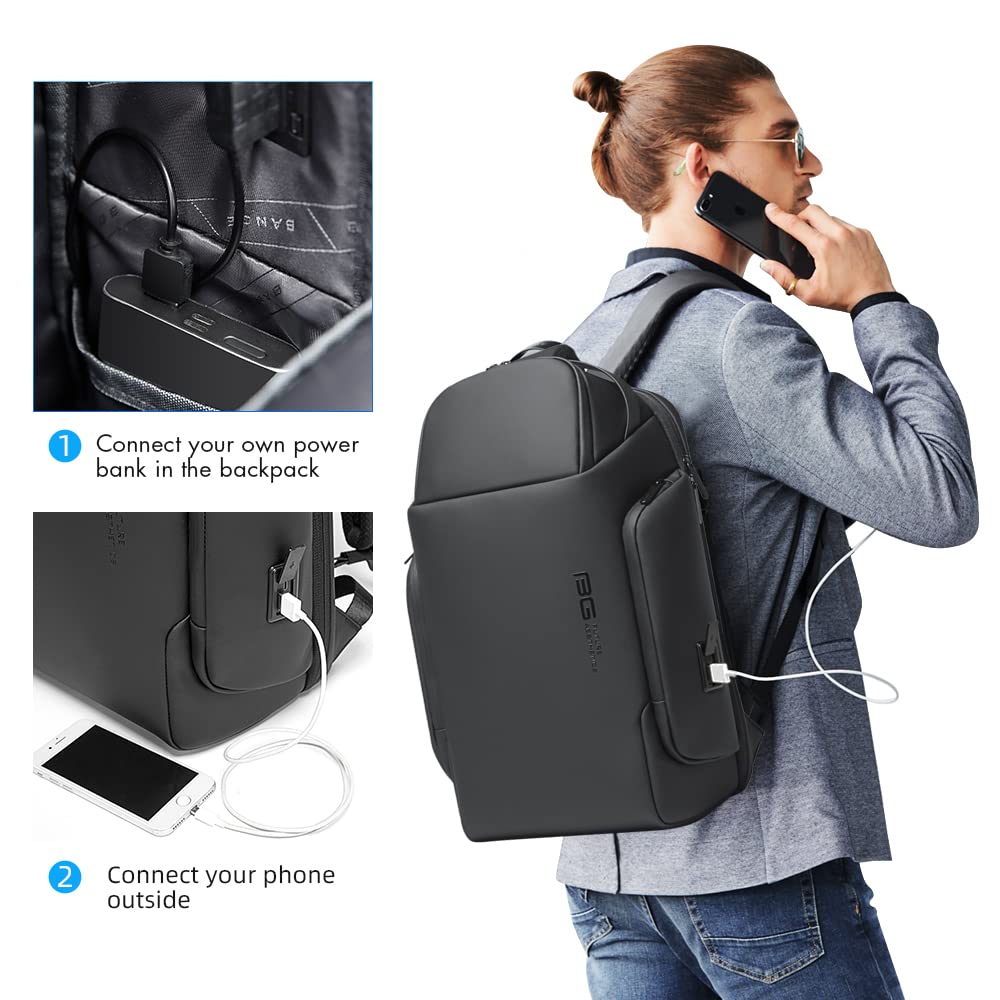 Foto 7 pulgar | Mochila Bange Smart Business Laptop 15.6 Pulgadas A Prueba De Agua - Venta Internacional.