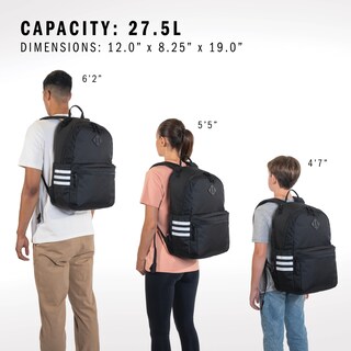 Foto 6 | Mochila Adidas 3-stripe Classic Para Hombre Y Mujer - Venta Internacional.