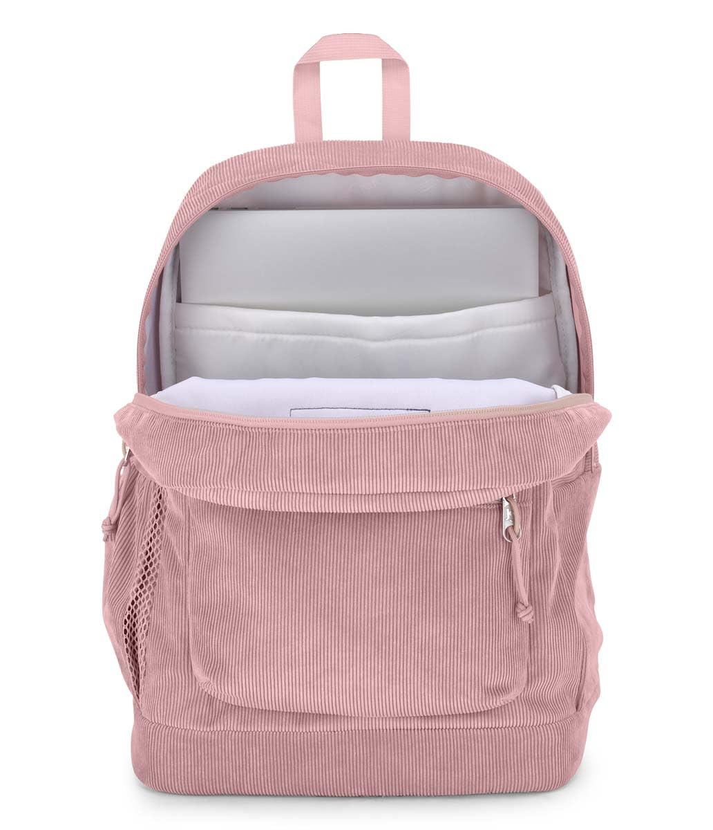 Foto 5 pulgar | Mochila Jansport Cross Town Plus Remix Misty Rose Corduroy - Venta Internacional.