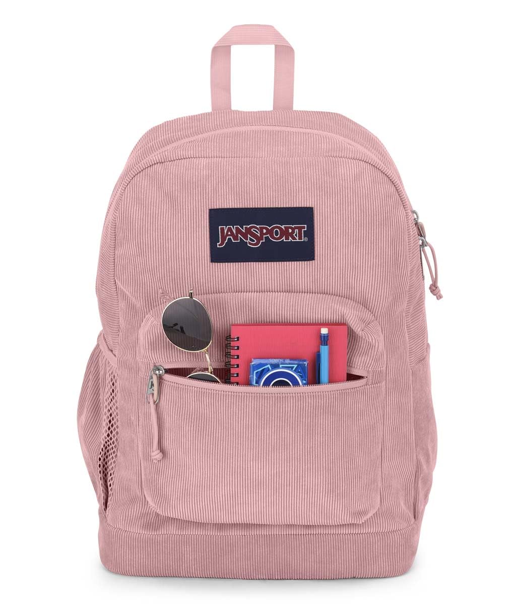 Foto 6 pulgar | Mochila Jansport Cross Town Plus Remix Misty Rose Corduroy - Venta Internacional.