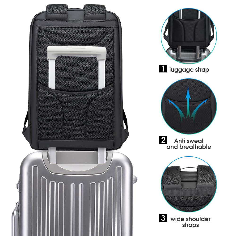 Foto 7 | Mochila Para Portátil Bange Business Con Capacidad Antirrobo De 15 6 Pulgadas - Venta Internacional.