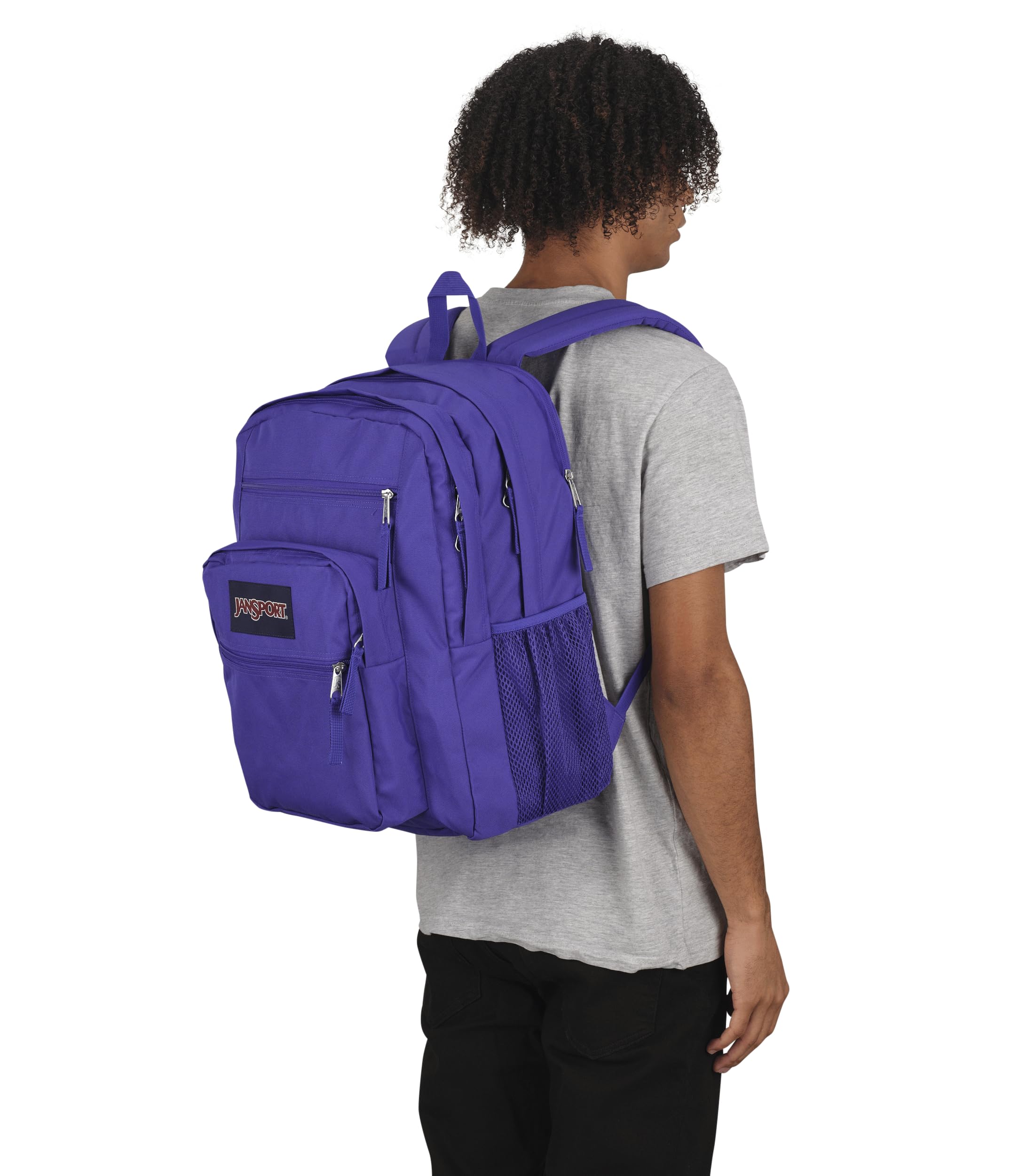 Foto 7 pulgar | Mochila Jansport Grande Para Portátil Con 2 Compartimentos Y Funda De 15 Pulgadas - Venta Internacional.