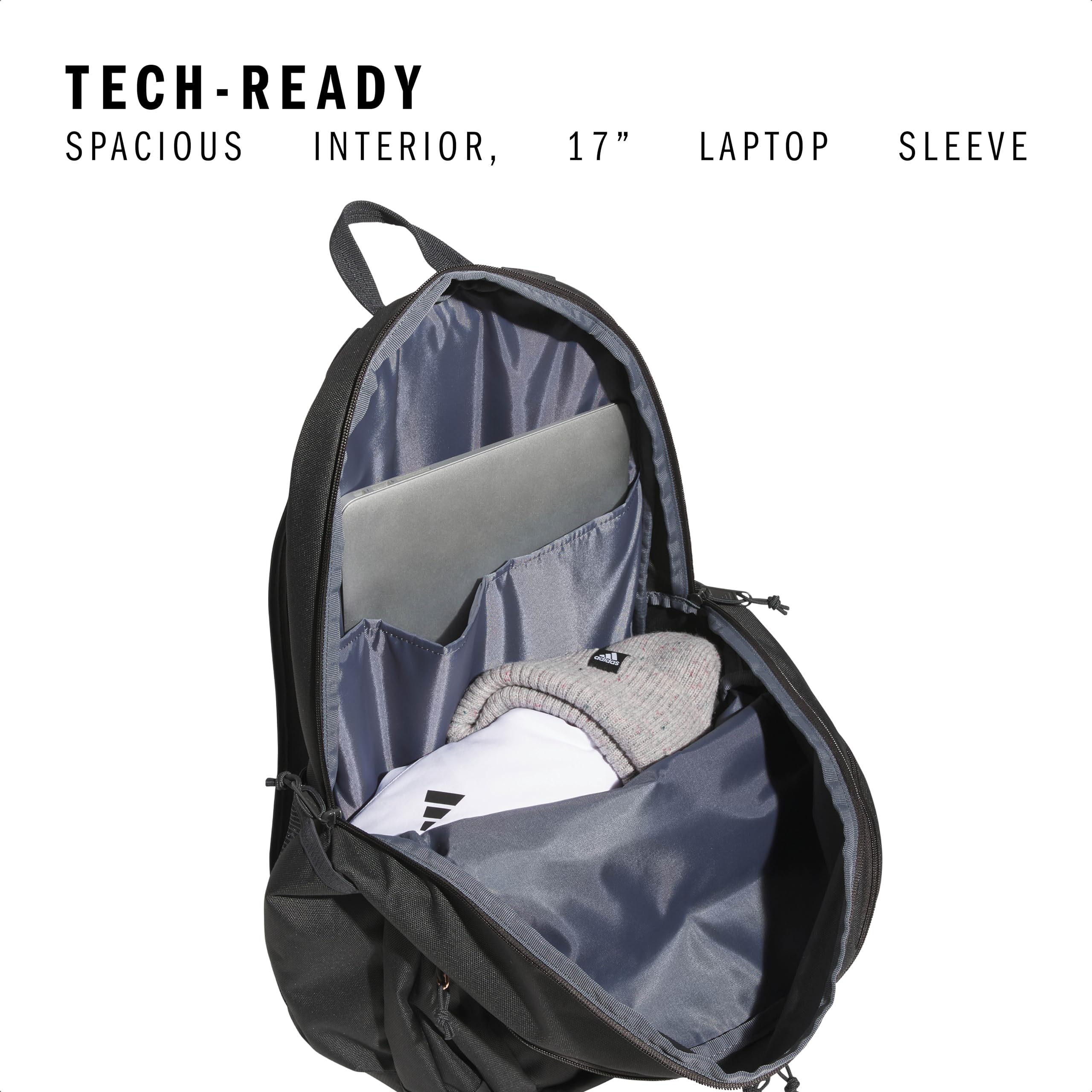 Foto 3 pulgar | Mochila Adidas Prime Para Trabajo Y Viajes Con Compartimento Para Portátil - Venta Internacional.