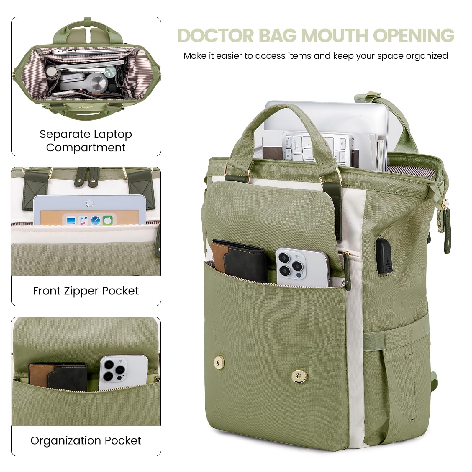 Foto 7 pulgar | Mochila Para Portátil Lovevook Para Mujer De 15.6 Pulgadas Resistente Al Agua - Venta Internacional.