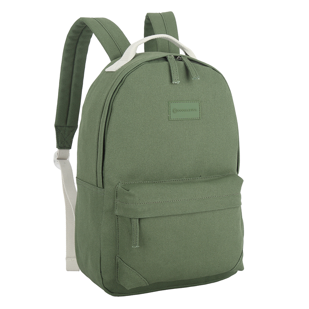 Foto 3 pulgar | Mochila Canva Cool Capital Para Laptop 15in Color Verde