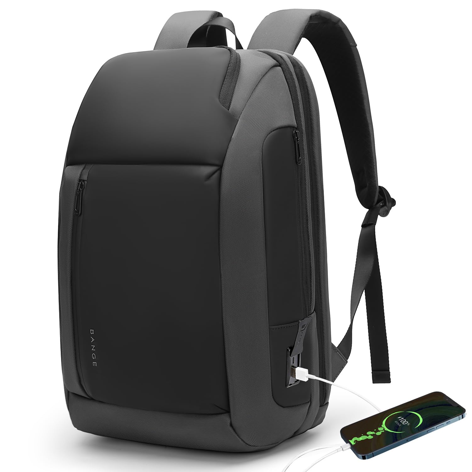 Mochila De Viaje Bange Overnight Para Portátil De 15.6 Pulgadas  Gris - Venta Internacional.
