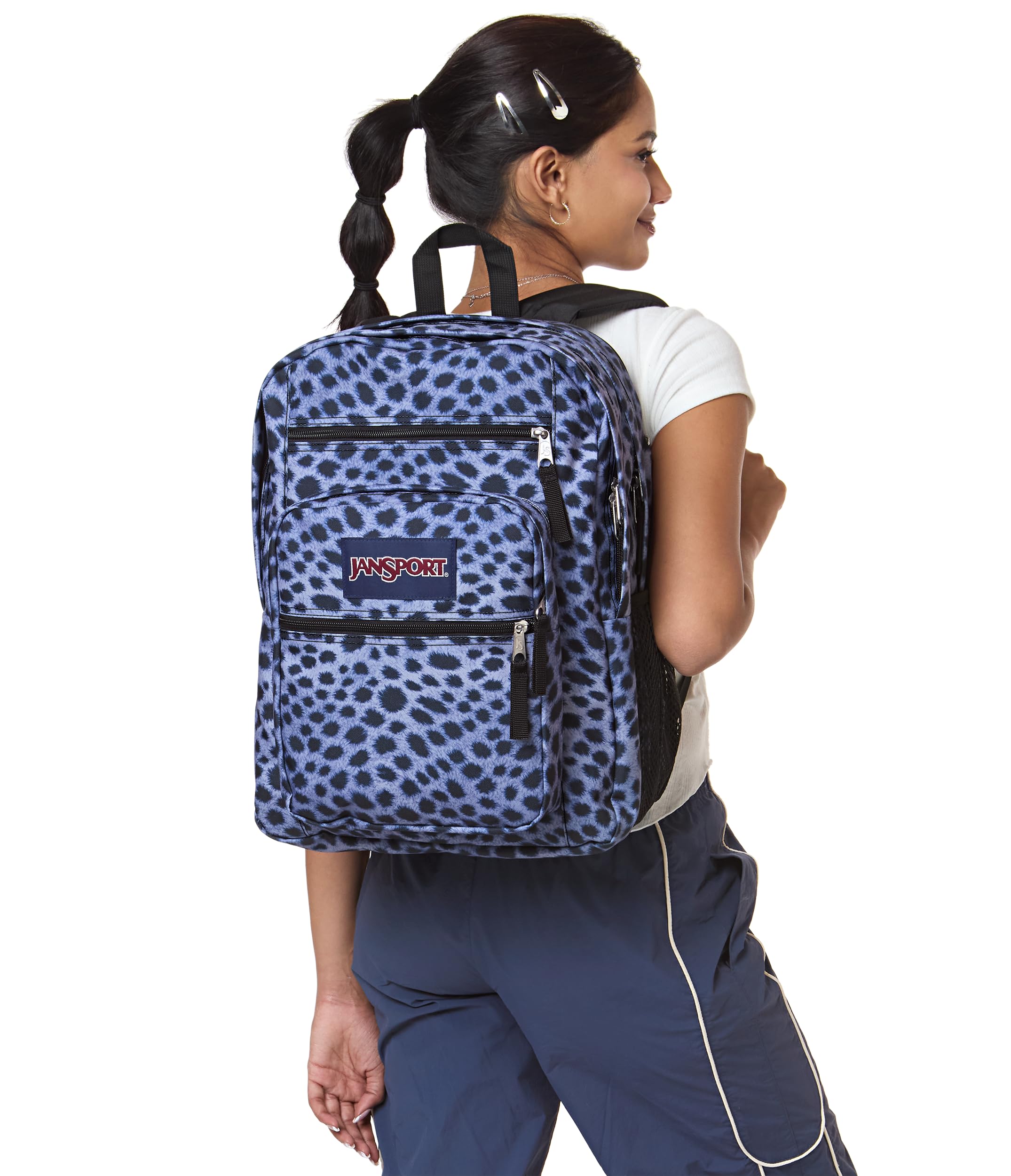 Foto 5 | Mochila Jansport Grande Para Portátil Con 2 Compartimentos Y Funda De 15 Pulgadas - Venta Internacional.