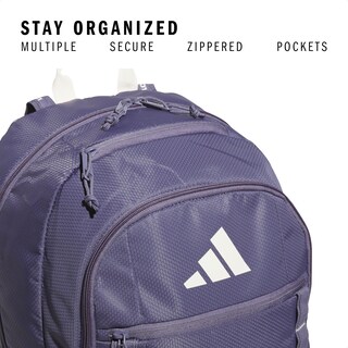Foto 3 | Mochila Adidas Excel 7.0 Para Hombre Y Mujer Violeta/blanca - Venta Internacional.