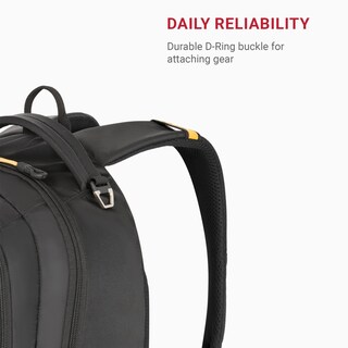 Foto 4 | Mochila Swissgear 1186 Bungee Negro/dorado Para Portátil De 13 Pulgadas - Venta Internacional.